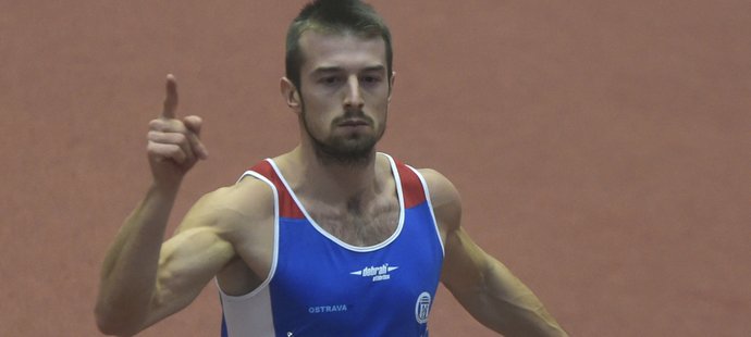 Zdeněk Stromšík na HME ovládl finále běhu mužů na 60 metrů
