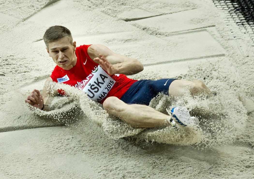 Radek Juška získal na halovém ME stříbrnou medaili