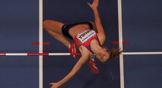 Halové MS v atletice: Hrubá uspěla jen na 184 cm a podělila se o 10. místo