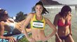 Australská sprinterka Michelle Jennekeová se proslavila před lety sexy tanečkem, který provozuje těsně před startem závodu. Dá se očekávat, že erotikou nabité vrtění předvede i nyní na Kontinentálním poháru v Ostravě.