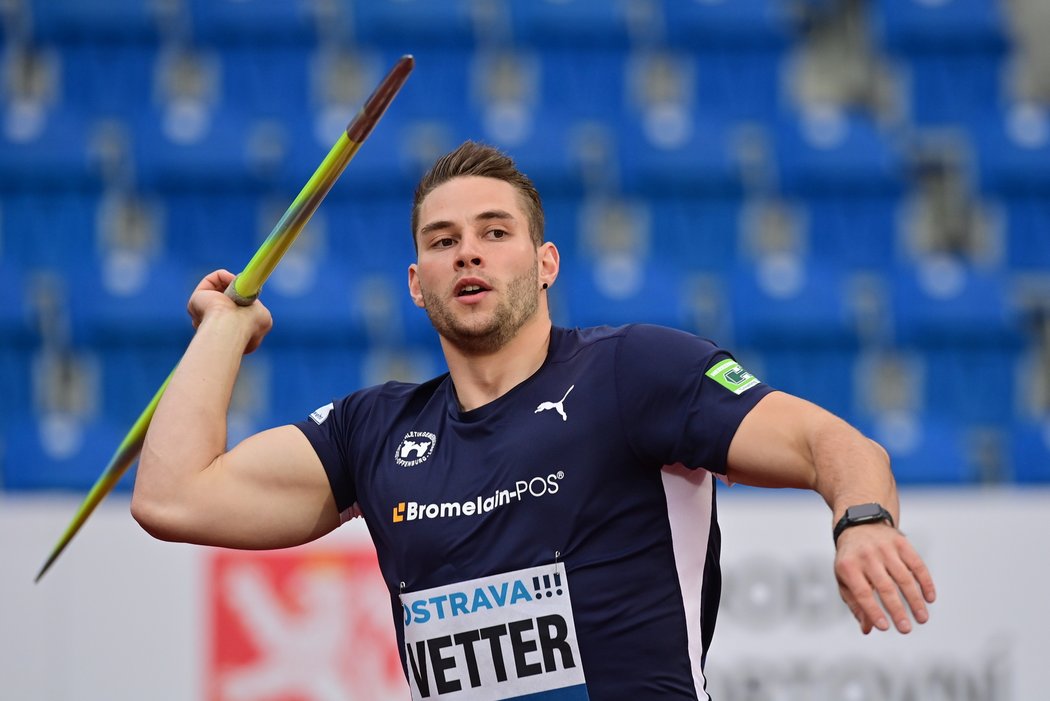 Johannes Vetter atakoval Železného rekord Zlaté tretry