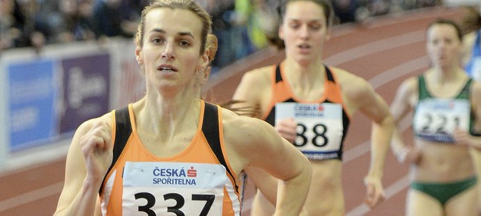 Kateřina Hálová na mistrovství republiky v roce 2015