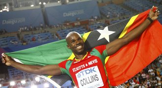 V 35 letech má Collins sprinterský bronz a ještě nekončí