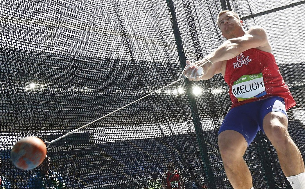 Kladivář Lukáš Melich v olympijské kvalifikaci neuspěl