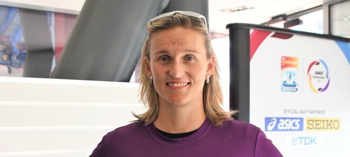 Barbora Špotáková na Kontinentálním poháru v Ostravě 2018