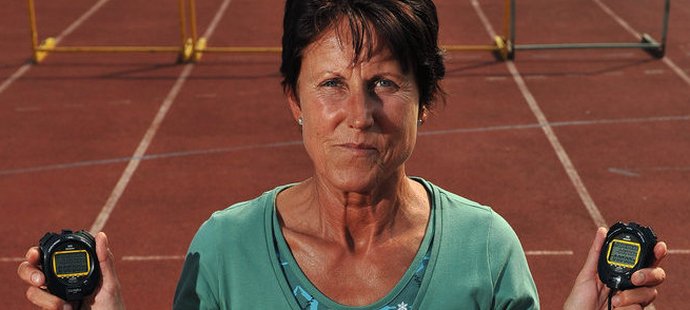 Legendární běžkyně Jarmila Kratochvílová