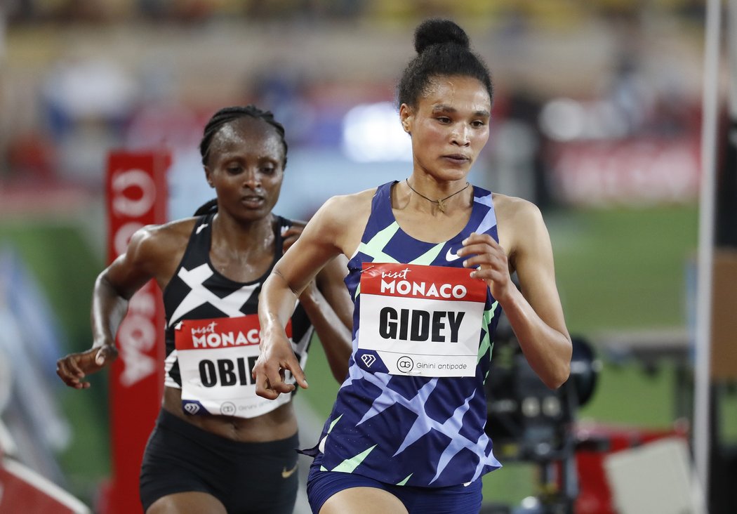 Etiopanka Letesenbet Gideyová překonala světový rekord v běhu na 5000 metrů