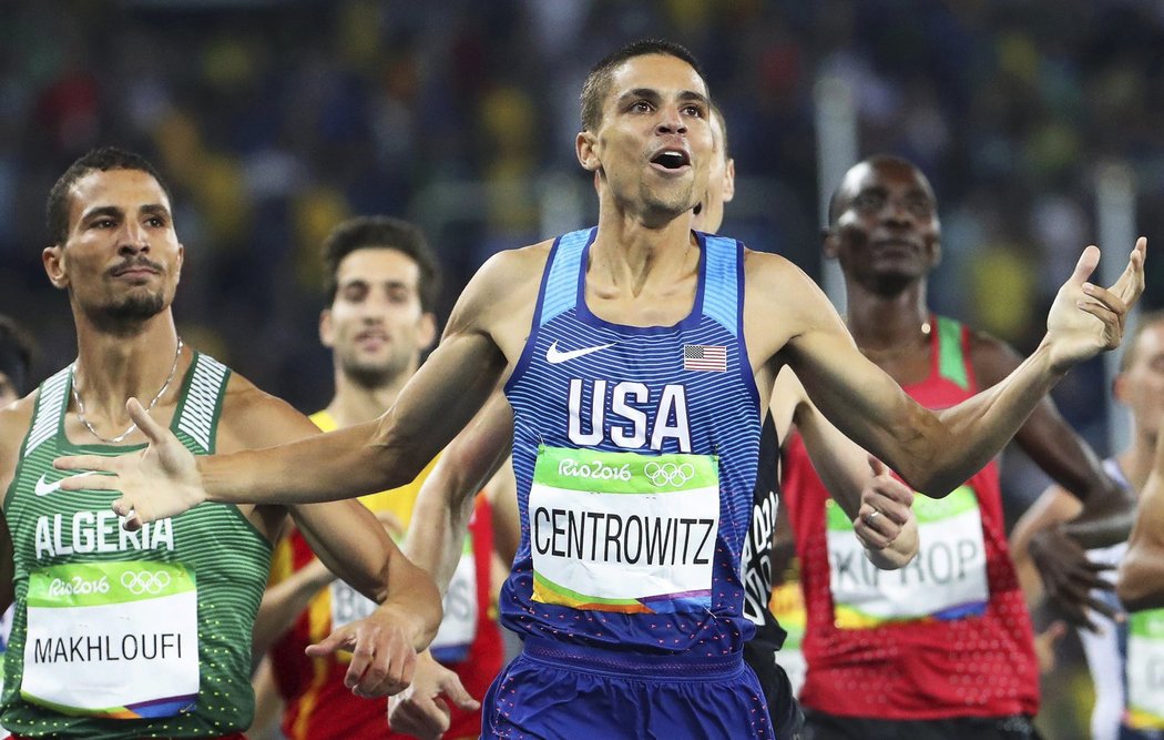 Matthew Centrowitz se stal vítězem běhu na 1500 metrů