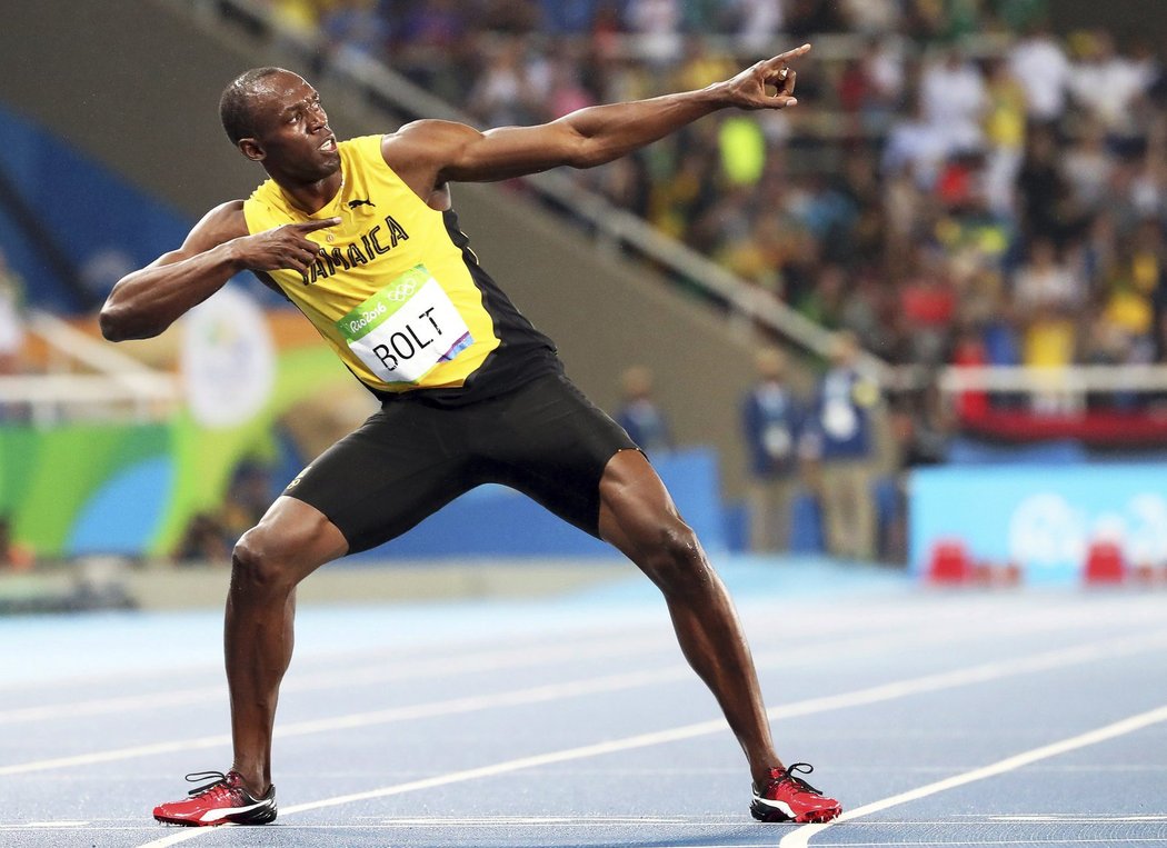 Usain Bolt získal ve štafetě svoji devátou zlatou medaili z olympijských her