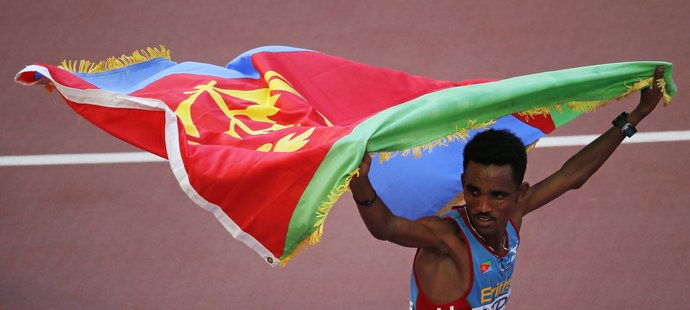 Nečekaným mistrem světa v maratonu se stal devatenáctiletý Ghirmay Ghebreslassie z Eritreje