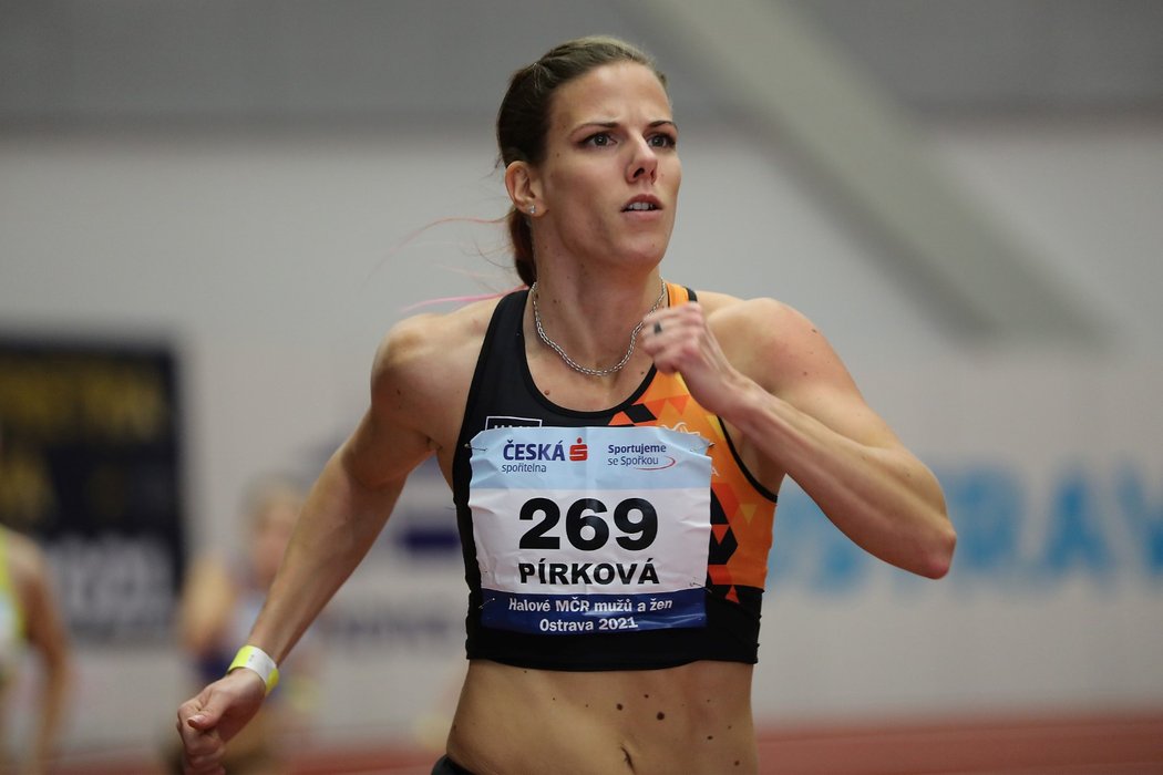 Česká sprinterka Marcela Pírková