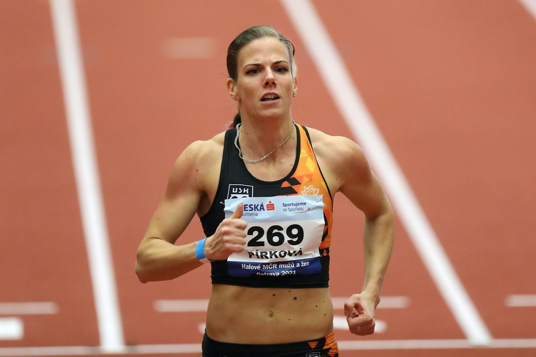 Česká sprinterka Marcela Pírková