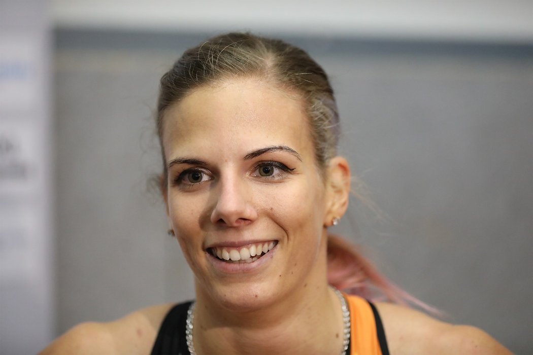 Česká sprinterka Marcela Pírková