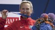 Bronzová Eva Vrabcová Nývltová stanovila nový český rekord