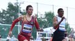 Sprinter Pavel Maslák na Odložilově memoriálu