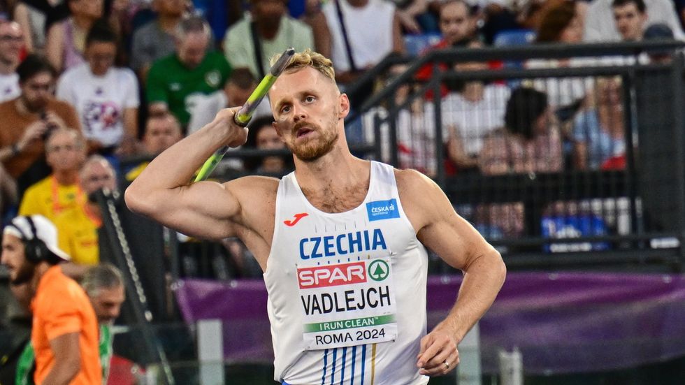 Jakub Vadlejch obhajuje zlato z ME v Římě.