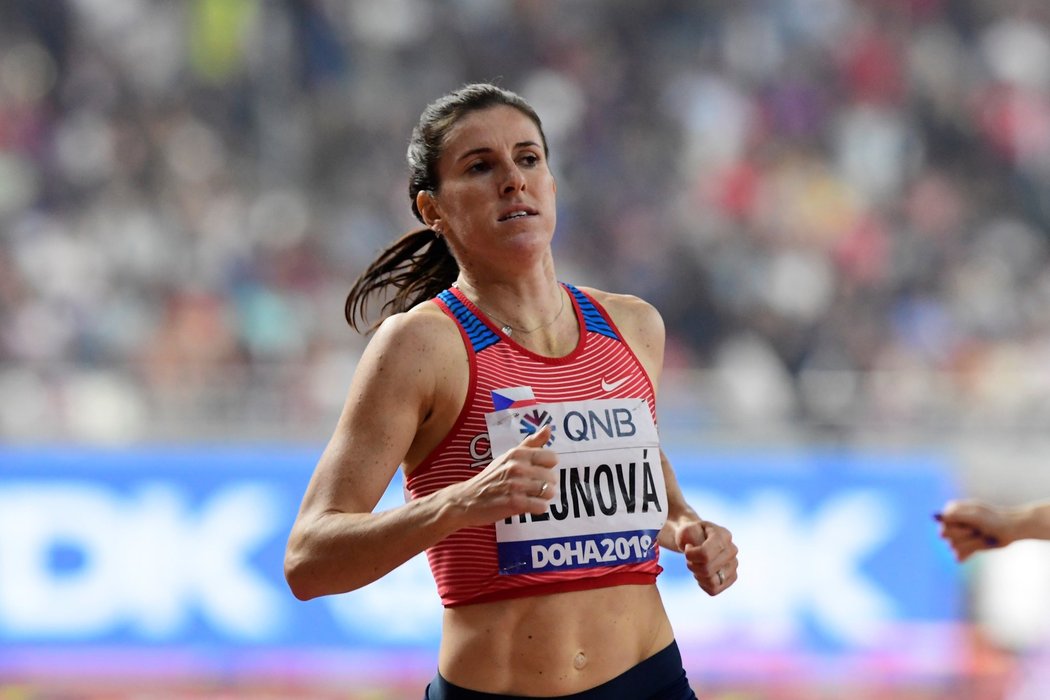 Zuzana Hejnová doběhla na mistrovství světa ve finále běhu na 400 metrů překážek na pátém místě