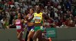 Shericka Jacksonová se ve finále MS v&nbsp;Budapešti dostala na dosah světovému rekordu