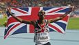 Mo Farah je britský vytrvalec a bude usilovat o další zlatý double, který na ME zvládl už před čtyřmi lety v Barceloně