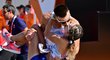 Slovenští chodci Dominik Černý a Hana Burzalová prožívají na mistrovství světa velkou radosti i bez výrazného úspěchu, když se v cíli závodu zasnoubili