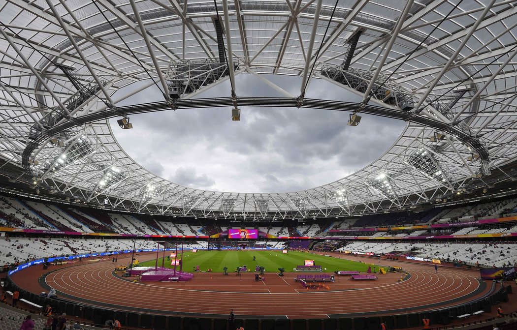 Olympijský stadion v Londýně, dějiště MS v atletice 2017