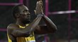 Usain Bolt děkuje londýnským fanouškům za podporu