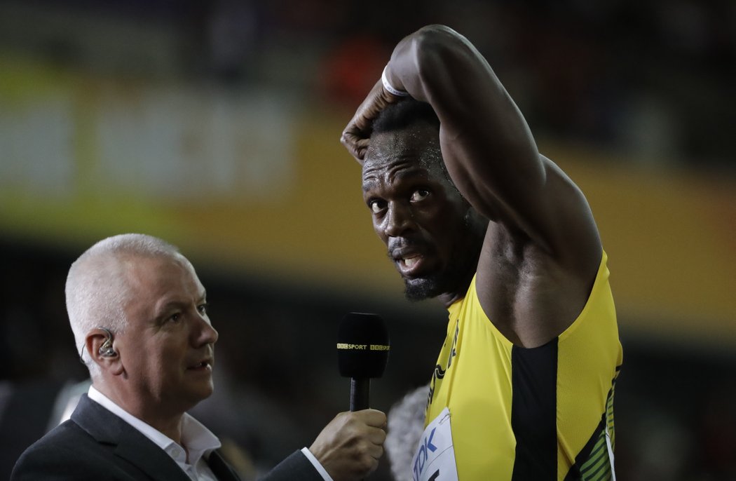 Usain Bolt věděl, že jeho první rozběh na MS v Londýně nebyl vůbec ideální