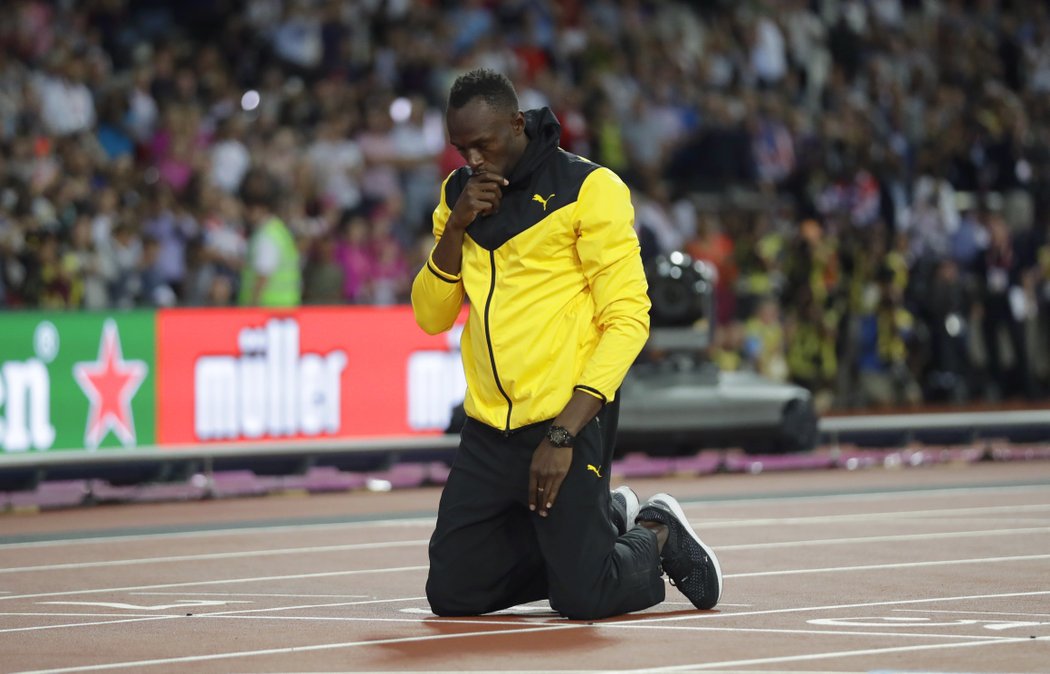 Usai Bolt přiznal, že při dojemné rozlučce na MS v Londýně neměl daleko k slzám