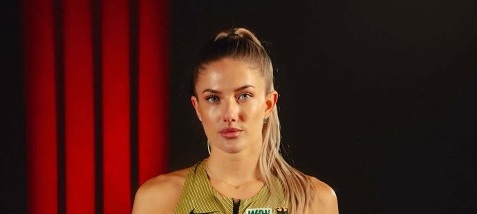 Německá čtvrtkařka Alica Schmidtová je krásná a talentovaná atletka