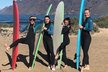 Mladé české atletky si užívají na Lanzarote tréninku i mořských hrátek
