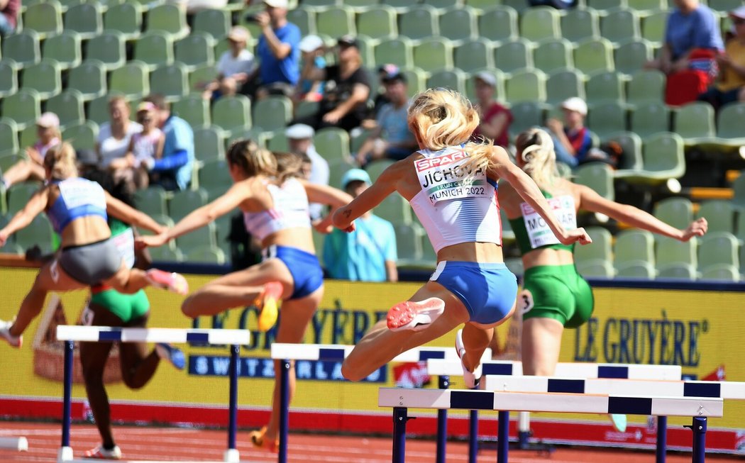 Rozběh na evropském šampionátu potkal překážkářku Nikoletu Jíchovou v dobrém rozpoložení