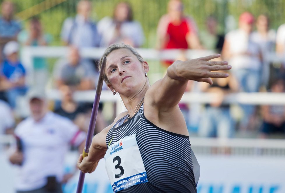 Barbora Špotáková vyhrála Odložilův memoriál v Praze na Julisce osmým výkonem roku