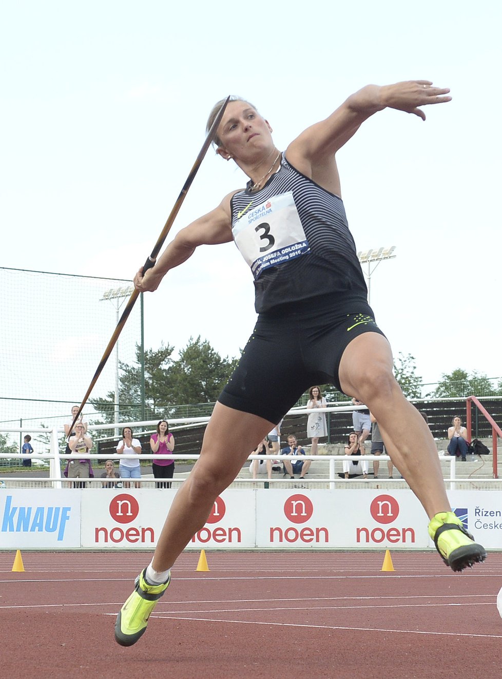 Barbora Špotáková na Odložilově memoriálu závodila podruhé po návratu