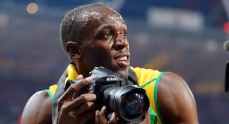 Bolt už má vedlejšák: v cíli zlaté dvoustovky nafotil hlavního rivala