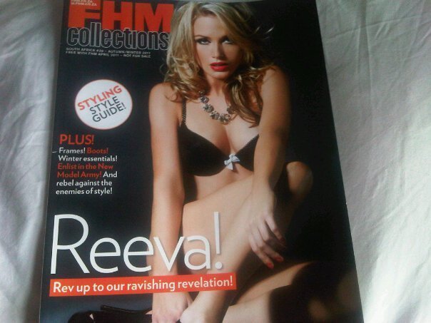 Reeva Steenkampová se na obálce časopisu FHM objevila několikrát