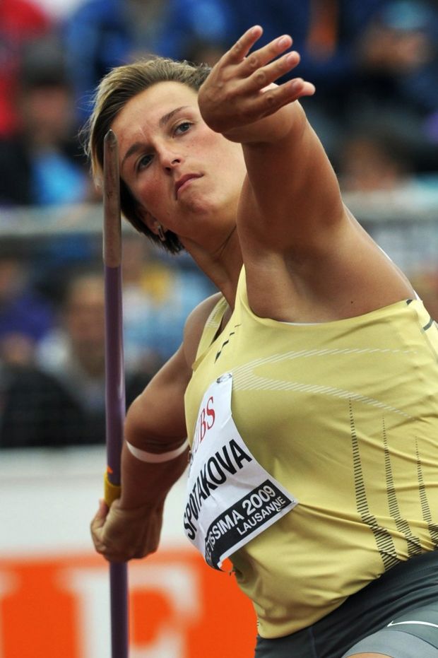 Oštěpařka Barbora Špotáková Oštěpařka Barbora Špotáková