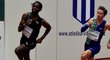 Mezinárodní halový atletický mítink Czech Indoor Gala v Ostravě. Zleva Ricardo Dos Santos z Portugalska a český závodník Pavel Maslák v běhu na 400 metrů