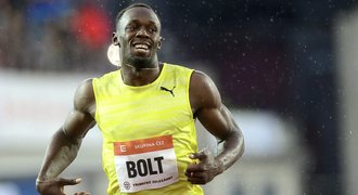 Bolt poběží stovku v Ostravě možná naposledy. Bude ladit formu na Rio