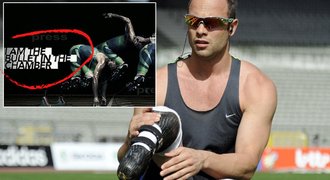 Mrazivá ironie: Jsem kulka v komoře, zní reklamní slogan Pistoriuse