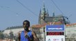 Nakonec vítězný Tamirat Tola z Etiopie na trati Pražského půlmaratonu