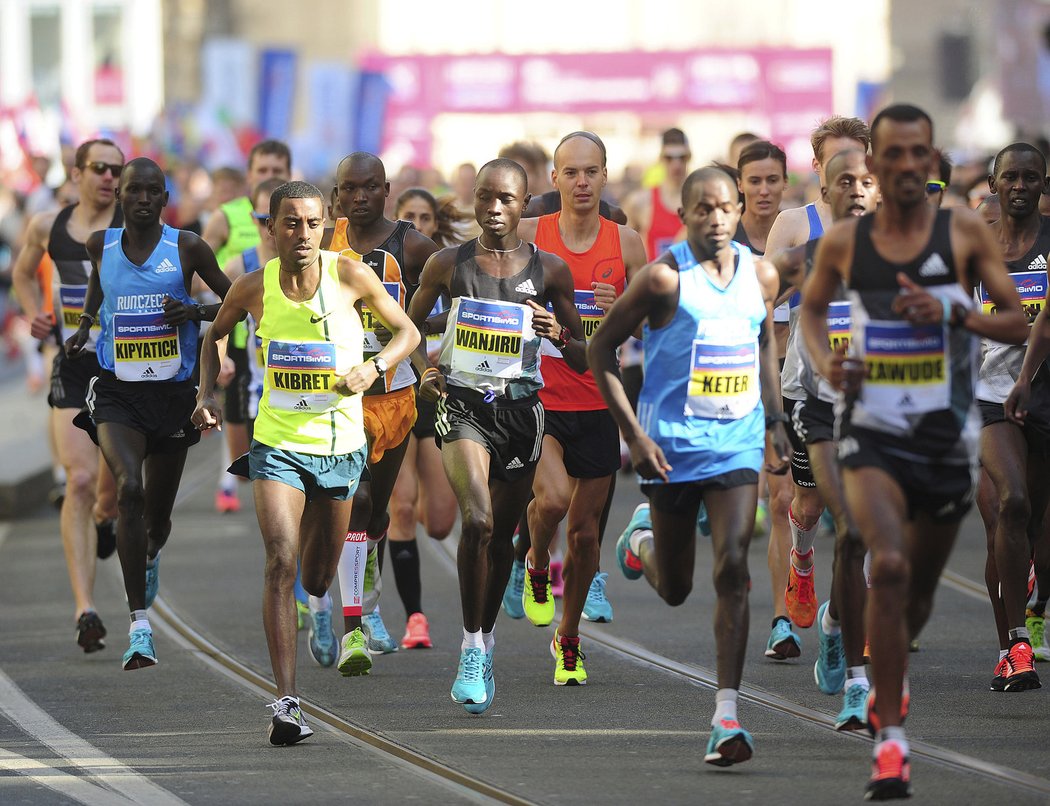 Start pražského půlmaratonu