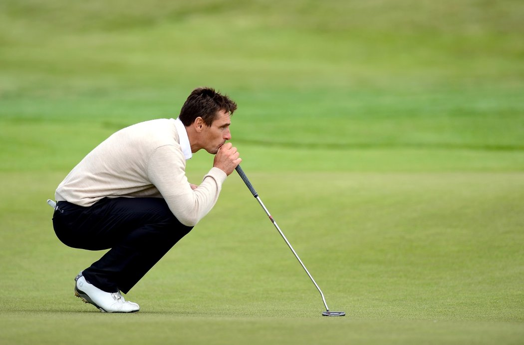Roman Šebrle se věnuje golfu