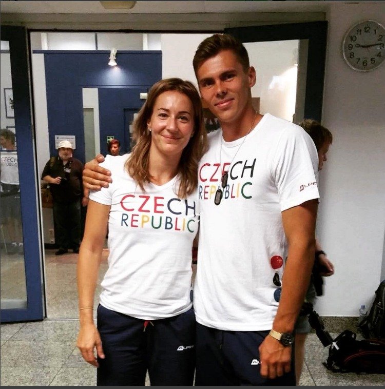 Denisa a Adam Sebastian před cestou na olympiádu do Ria.