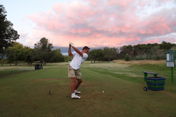 Golf, jedna z největších vášní Romana Šebrleho