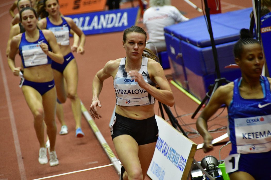 Simona Vrzalová na Czech Indoor Gala