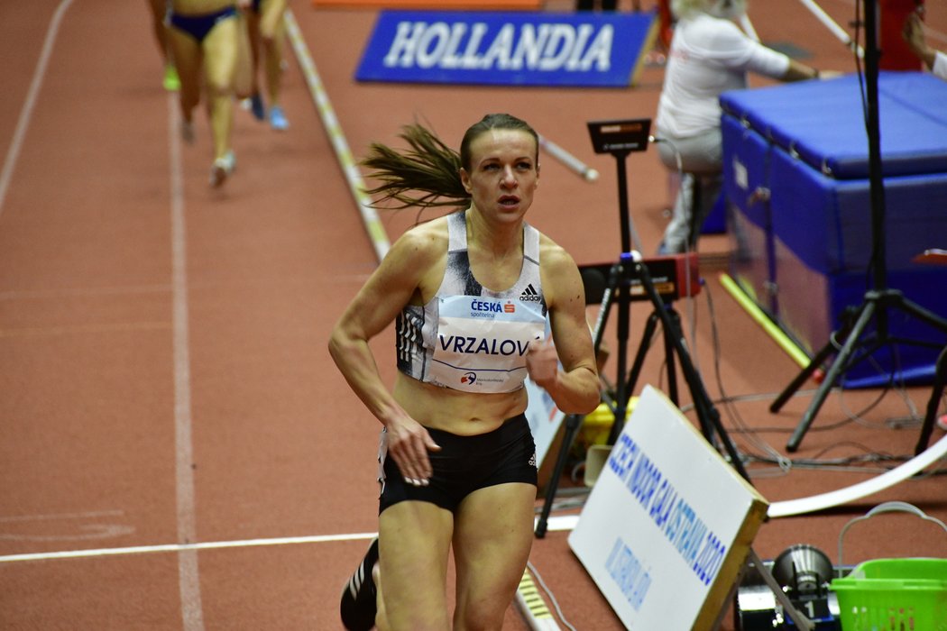 Simona Vrzalová na Czech Indoor Gala