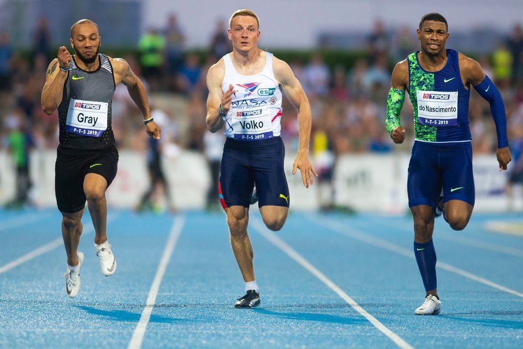 Slovenský sprinter Ján Volko se už nyní může měřit s největšími atletickými esy