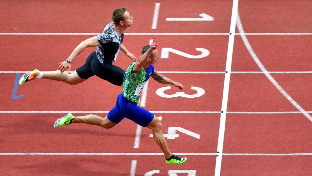 Slovenský sprinter Ján Volko na Odložilově memoriálu nestačil na Jana Velebu, ztratil čtyři setiny