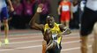 Zraněná atletická hvězda Usain Bolt