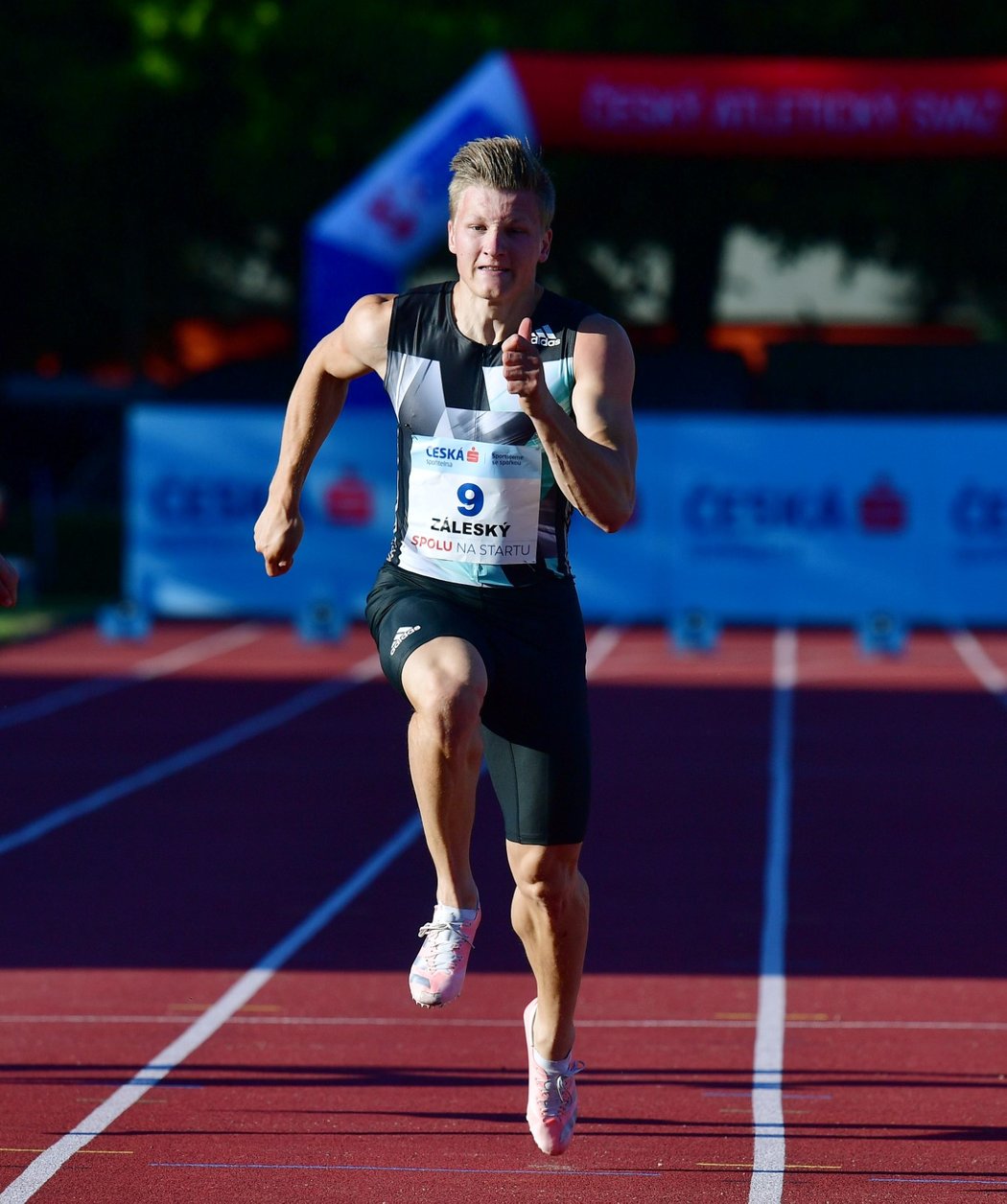 Dominik Záleský ovládl sprint na 100 metrů na MČR, teď chce zkusit boby